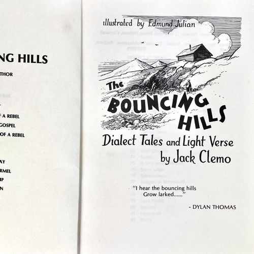 6 - Six works by Jack Clemo. 'Wilding Graft,' first edition, original cloth, vg, Chatto and Windus, 1948... 