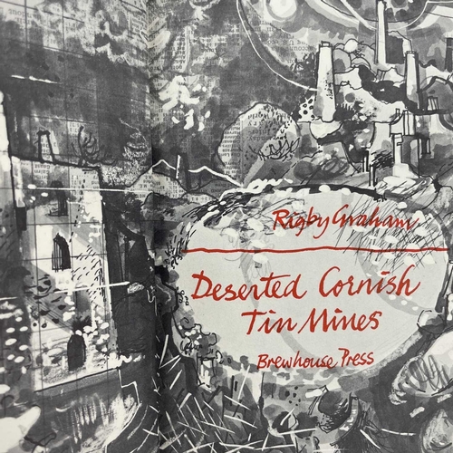 62 - DAVID TEW. 'Deserted Cornish Tin Mines and The Cornish Scene'. Illustrations by Rigby Graham, card s... 