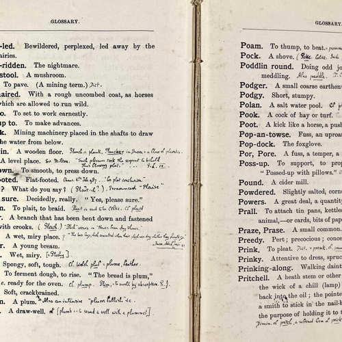 67 - CHARLES LEE. Eleven books by Lee and a Cornish Glossary Extensively annotated by Lee. 'Randigal Rhym... 