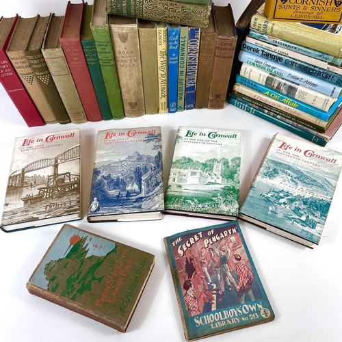 70 - Thirty five books on the history and culture of Cornwall. 'Life in Cornwall,' four volumes early, mi... 