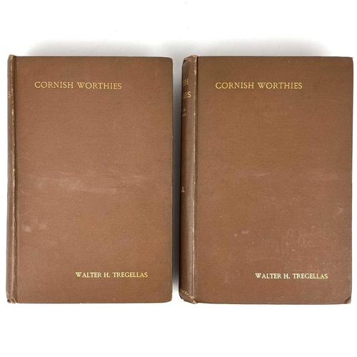 74 - WALTER H. TREGELLAS. 'Cornish Worthies: Sketches of Some Eminent Cornish Men and Families,' Two volu... 