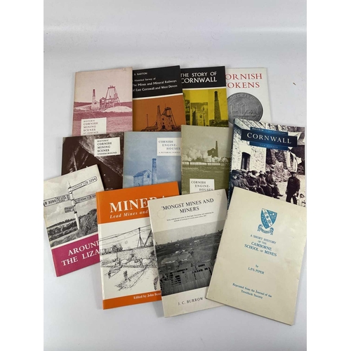 79 - Sixty-five booklets and pamphlets on Cornwall and mining. Including . K. Hamilton's 'Mines and Miner... 