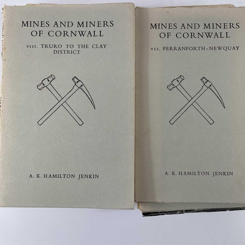 79 - Sixty-five booklets and pamphlets on Cornwall and mining. Including . K. Hamilton's 'Mines and Miner... 