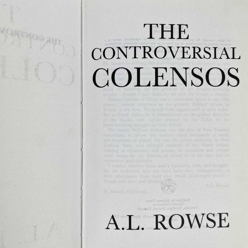 8 - Signed A. L. Rowse A. L. ROWSE. 'Discovering Shakespeare: A Chapter in Literary History,' signed, fi... 