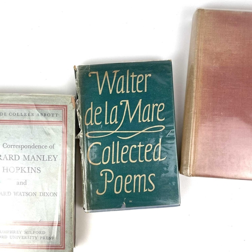 82 - Four works signed by Anne Treneer. Titles include 'The collected poems by Walter de la Mare', 'W.B. ... 