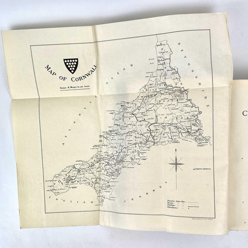 85 - Cornish crosses and worthies. ARTHUR G. LANGDON. 'Old Cornish Crosses,' original cloth, fold out map... 