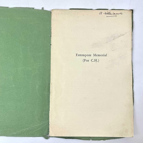 88 - A. L. Rowse. Six books and three pamphlets including 'Order of Service'. 'The Question of the House ... 