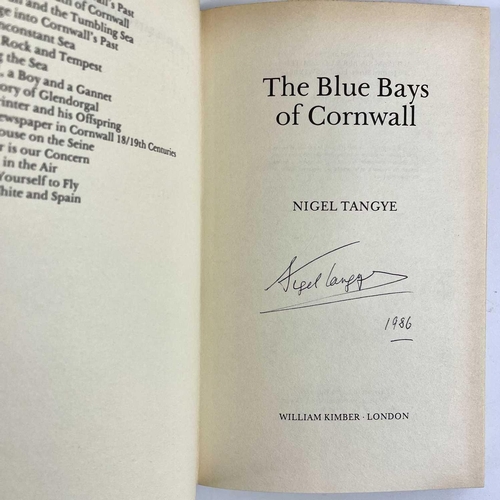 9 - Signed E. V. Thompson and Derek Tangye. E. V. THOMPSON. 'The Restless Sea,' signed, first edition, o... 