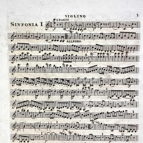 92 - 'Haydn's Celebrated Symphonies' 'Composed for & performed at Mr Soloman's and The Opera Concerts, Ad... 