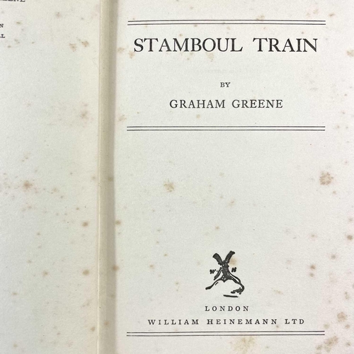 95 - Six Graham Greene first editions and a reprint. 'The Comedians,' first edition, original cloth, uncl... 