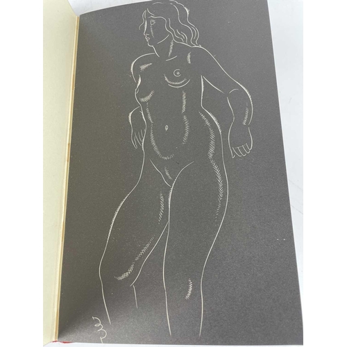 98 - ERIC GILL. 'Twenty-Five Nudes Engraved,' Signed and dated by the artist, original cloth, loss to spi... 