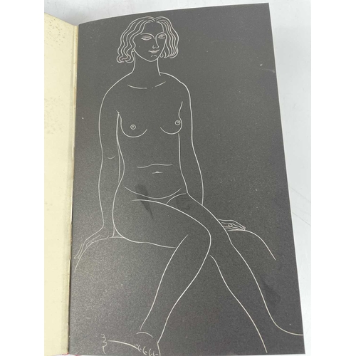 98 - ERIC GILL. 'Twenty-Five Nudes Engraved,' Signed and dated by the artist, original cloth, loss to spi... 