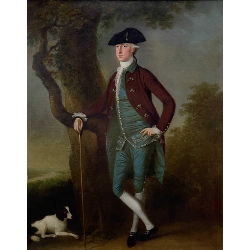 103 - CLIFFORD Portrait of the young Francis Jenkins of Truro (1756-1839) Oil on canvas lined, 73x58cm Fra... 