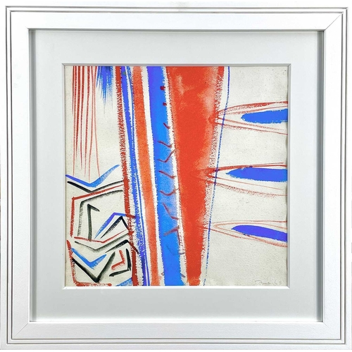 108 - Terry FROST (1915-2003) Untitled Composition c.1963 Gouache Signed and dated '63 37 x 38cm Exhibited... 