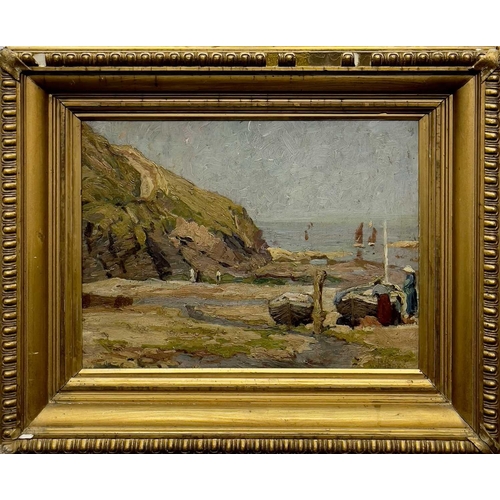 138 - John Anthony PARK (1880-1962) Low Tide Oil on board, signed, 30x40cmThis delightful oil has no sign ... 