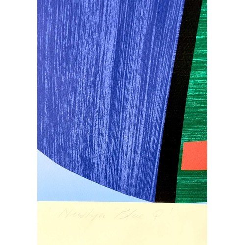 167 - Terry FROST (1915-2003) Newlyn Blue Q, 1995 (Kemp 142) Screenprint Signed and inscribed Numbered 94/... 