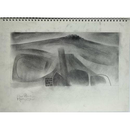 187 - Sheila TOLLEY (1939) A well filled sketchbook of drawings with West Penwith as their subject, along ... 