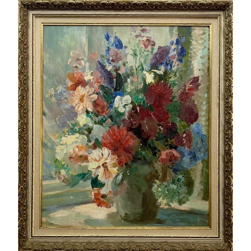 220 - Stanley Horace GARDINER (1887-1952). Summer Glory. Oil on board, signed and dated '50, 60 x 49cm.