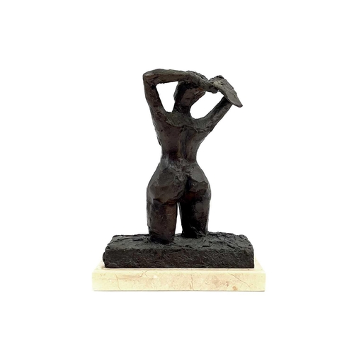 262 - Breon O'CASEY (1928-2011) Female Form  Bronze Initialled and numbered II/V to base Height including ... 