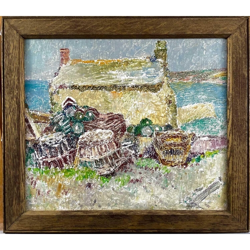 270 - George MANNING-SANDERS (1881-1953) Sennen, Cornwall Oil on canvas, 29 x 34cm.This oil is in excellen... 