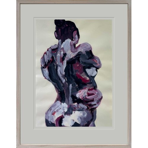 299 - Tim NEWMAN (1956) Sure of Herself Gouache on paper Signed Further signed and dated 2005 to verso 59 ... 