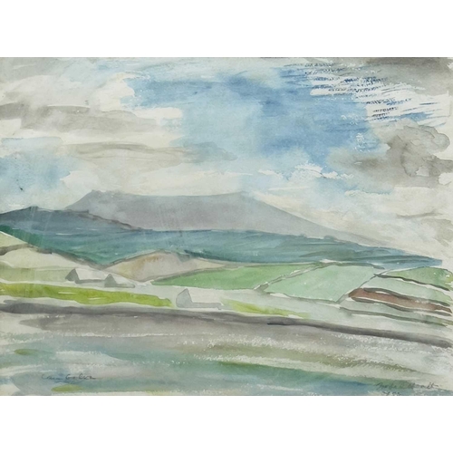 320 - Isobel Atterbury HEATH (c.1909-1989) Porthmeor Square, St Ives Watercolour, signed and inscribed, to... 