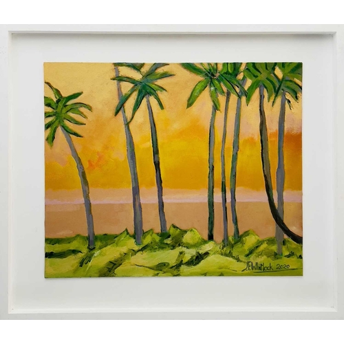 413 - Jim WHITLOCK (1944) The Last Sunset - Sri Lanka Oil on board, signed and dated 2020, 51x61cm