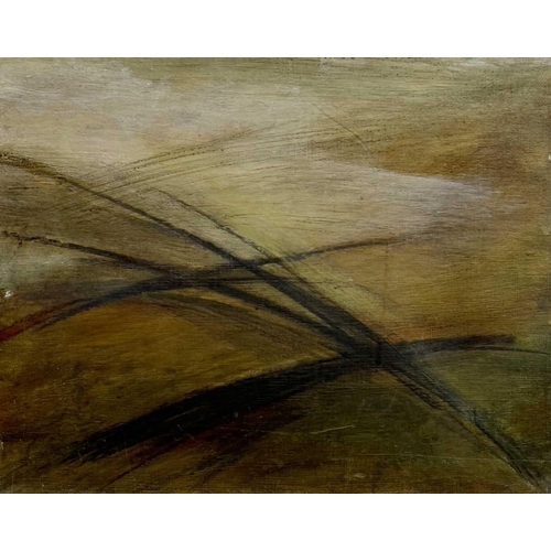 442 - Sue HALLIDAY (XX-XXI) Gwithian Autumn Light II Oil on canvas, signed and titled to the verso, 20cm x... 