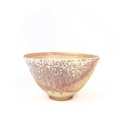 458 - Mary RICH (1940) Porcelain Bowl Impressed markers mark, Height: 12cm Diameter: 21cm Provenance - The... 