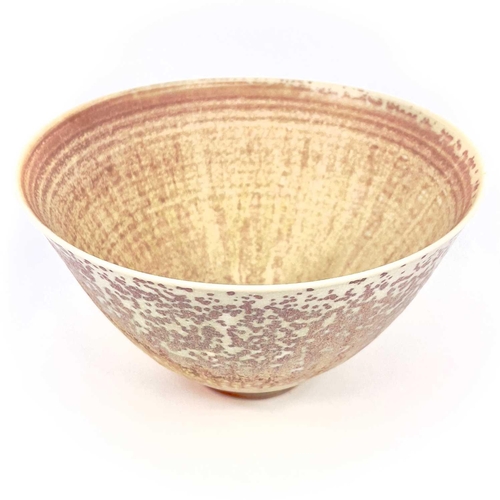 458 - Mary RICH (1940) Porcelain Bowl Impressed markers mark, Height: 12cm Diameter: 21cm Provenance - The... 