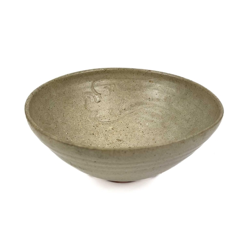 480 - Bernard Howell LEACH (1887-1979) A rare early bowl The celadon bowl in a fine stoneware attributed t... 