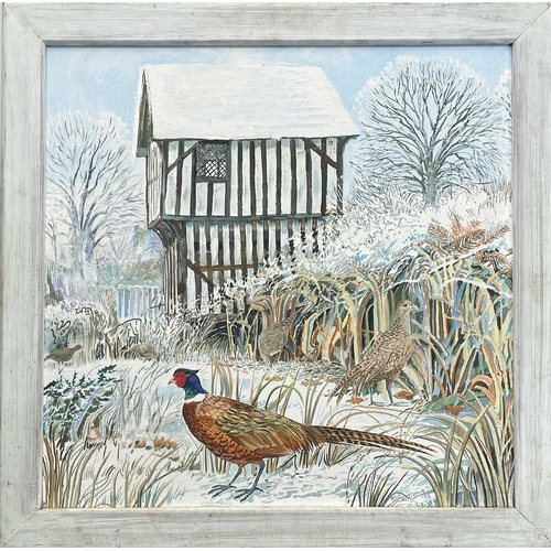 514 - Alex WILLIAMS (1942) The Gate House - Lower Brockhampton Oil on board Signed and dated '98 Further s... 