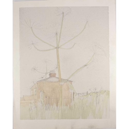 553 - Sheila TOLLEY (1939) Purbeck Farm Along with other landscape studies Mixed media Mostly signed and d... 