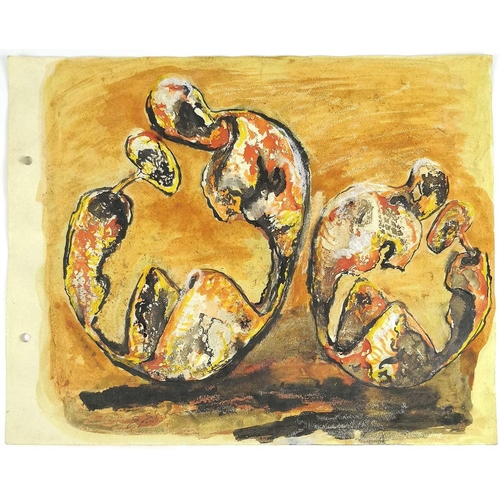 601 - Stella SHAWZIN (1923-2020) Sculptural studies Mixed media, signed, largest piece: 50 x 35cm. (2).