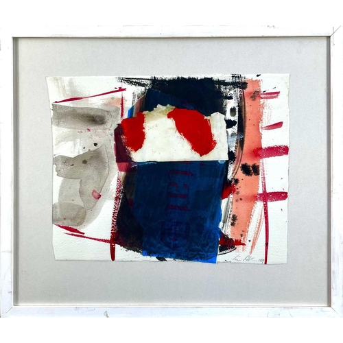 61 - Iain ROBERTSON (1955) Abstract Composition Mixed media on paper Signed and dated 1989 Further signed... 