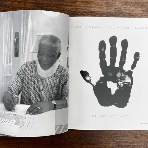 652 - Nelson MANDELA (1918-2013) Hand of Africa (Right Hand), from 'Impressions of Nelson Mandela' Lithogr... 