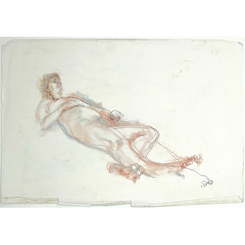 692 - Henry Richard BIRD (1909-2000) Nude Studies Mixed media. 42 x 59cm. (4).