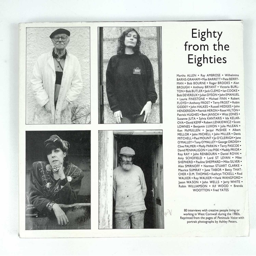 755 - Four publications Eighty from the Eighties: The Peninsula Voice Interviews. Published 1993 by Rainyd... 