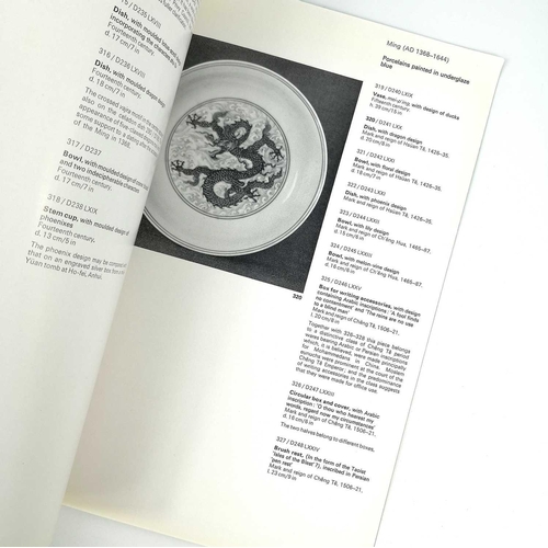 756 - Five publications The Seligman Collection of Oriental Art. Exhibition catalogue. Arts Council 1966. ... 