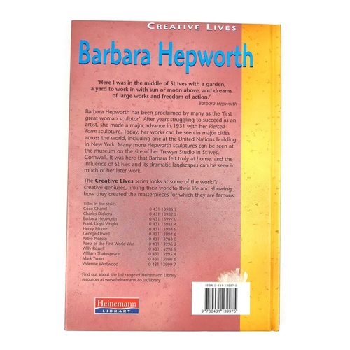 772 - Barbara HEPWORTH (1903-1975) Three publications Barbara Hepworth: A Pictorial Autobiography. Barbara... 