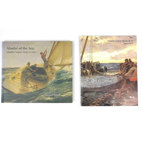 782 - Charles Napier HEMY (1841-1917) Two publications Charles Napier Hemy R.A. 1841-1917. Exhibiton catal... 