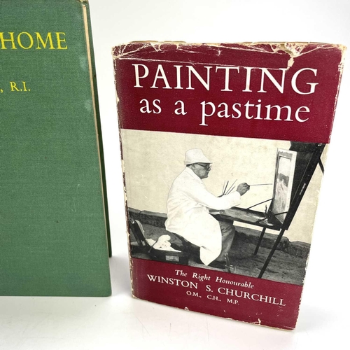 788 - Three Publications Painting as a Pastime. Sir Winston S. Churchill. Published 1948 by London: Oldham... 