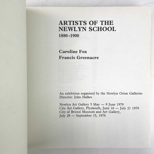 790 - Artists of the Newlyn School (1880-1900), along with one other Caroline Fox and Francis Greenacre Ex... 