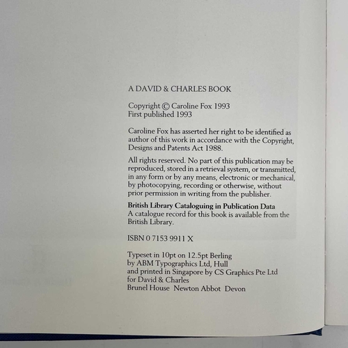 792 - Stanhope Forbes and The Newlyn School Caroline Fox Published 1993 by David & Charles. Hardback.