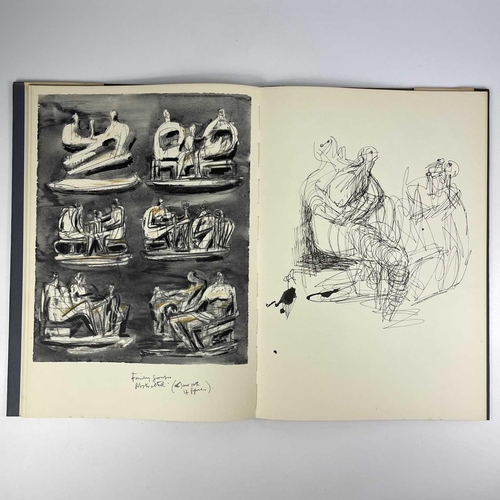 803 - Henry MOORE Heads, Figures and Ideas  Including the original lithograph 'Thirteen Standing Figures' ... 