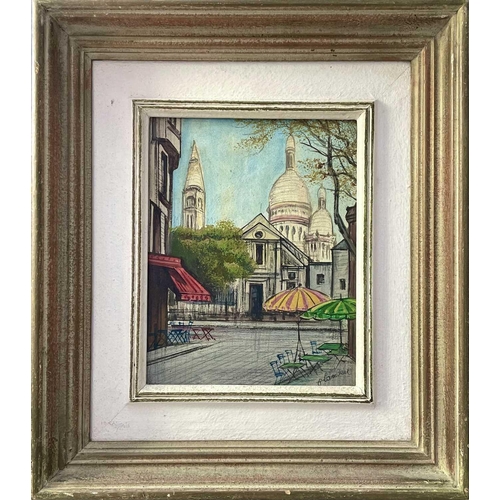 1402 - A LAMBERT (20th Century French School) Views of Paris Two oil on canvas paintings Both signed Each 2... 