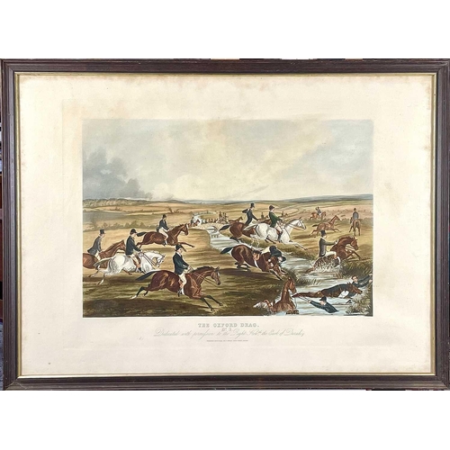 1406 - William SUMMERS after Basil BRADLEY 'Wild Duck Shooting' Hand coloured engraving 41.5 x 61cm (sight ... 