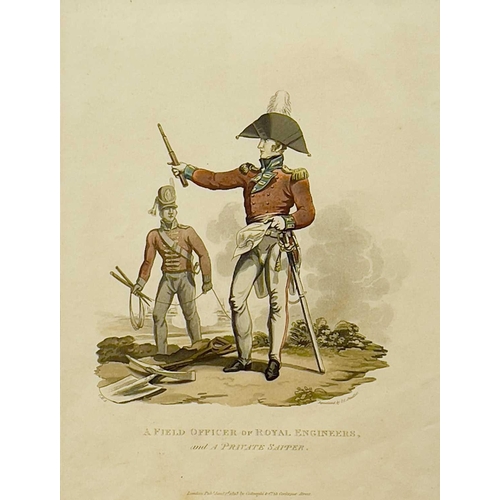 1424 - After G. D. GILES (XIX-XX) Royal Engineers Chromolithograph Dated 1888 Together with Joseph Constant... 