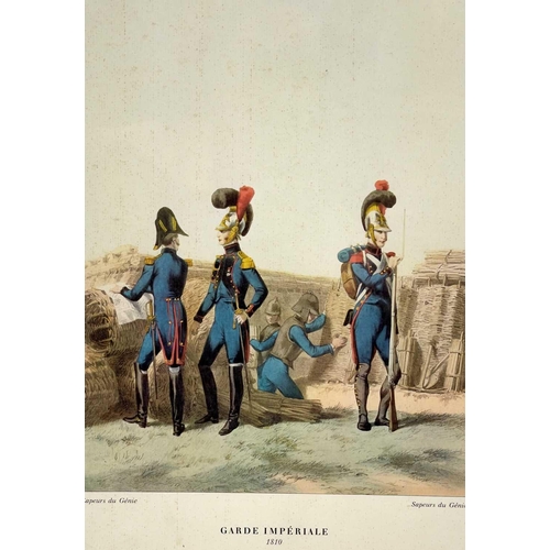 1424 - After G. D. GILES (XIX-XX) Royal Engineers Chromolithograph Dated 1888 Together with Joseph Constant... 