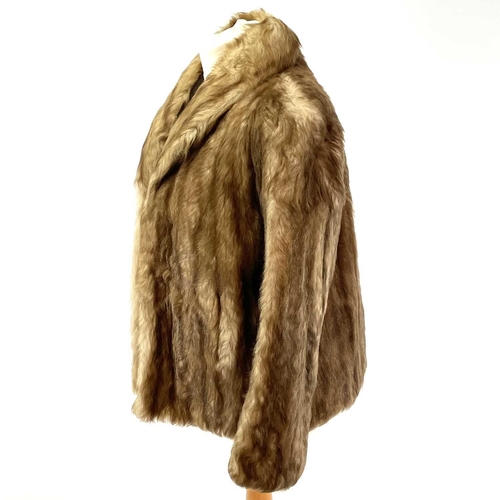 1607 - A Spanish wolf fur jacket. .